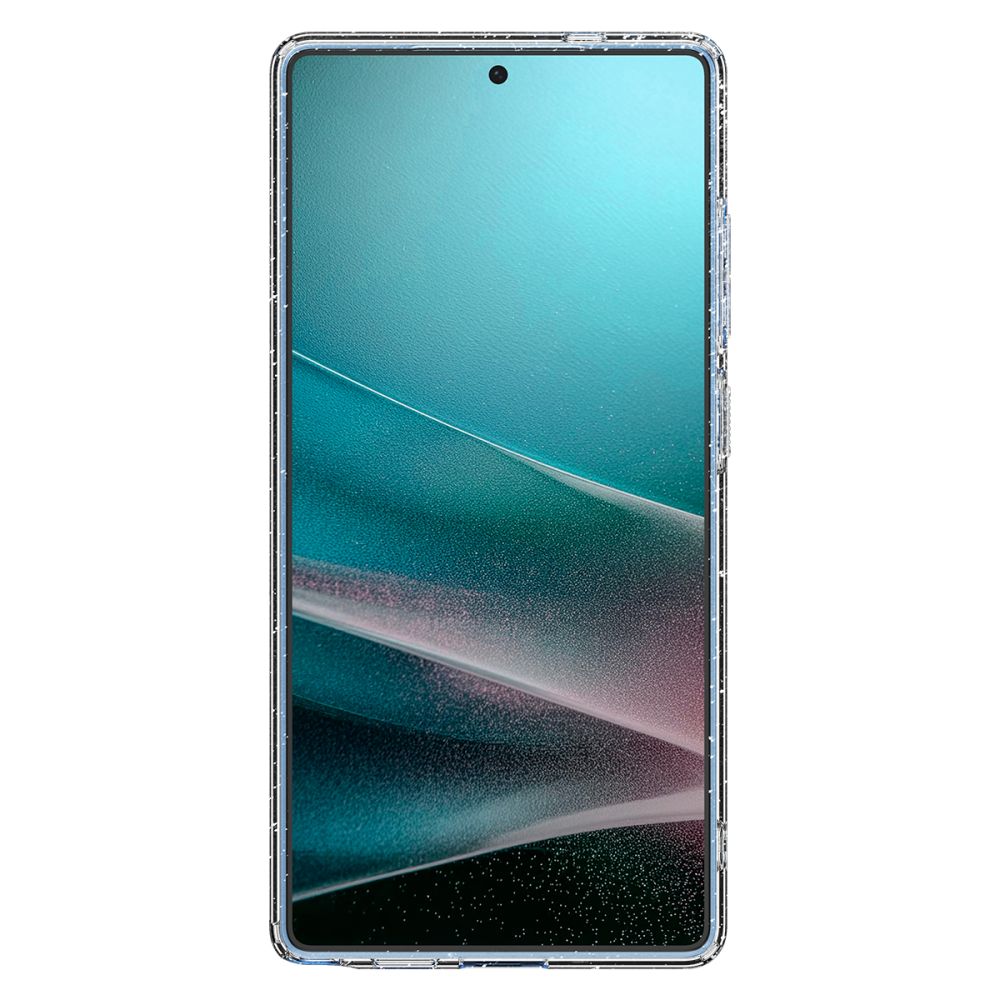 Spigen Liquid Crystal dėklas Galaxy S25 Ultra – skaidrus, blizgus