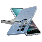 Spigen Liquid Crystal dėklas Galaxy S25 Ultra – skaidrus, blizgus