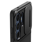 Spigen Optik Armor dėklas Samsung Galaxy S25 Ultra – juodas