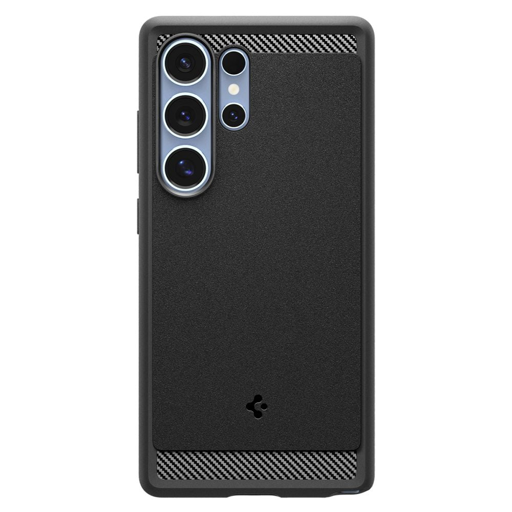 Spigen Rugged Armor MagSafe dėklas Galaxy S25 Ultra – juodas