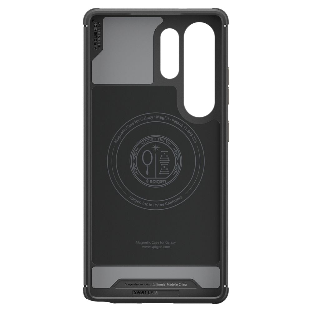 Spigen Core Armor Mag dėklas, skirtas Samsung Galaxy S25 Ultra - juodas