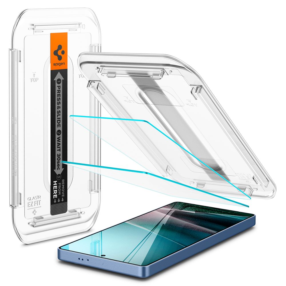 Spigen Glas TR EZ Fit grūdintas stiklas Galaxy S25 Ultra (2 vnt.)
