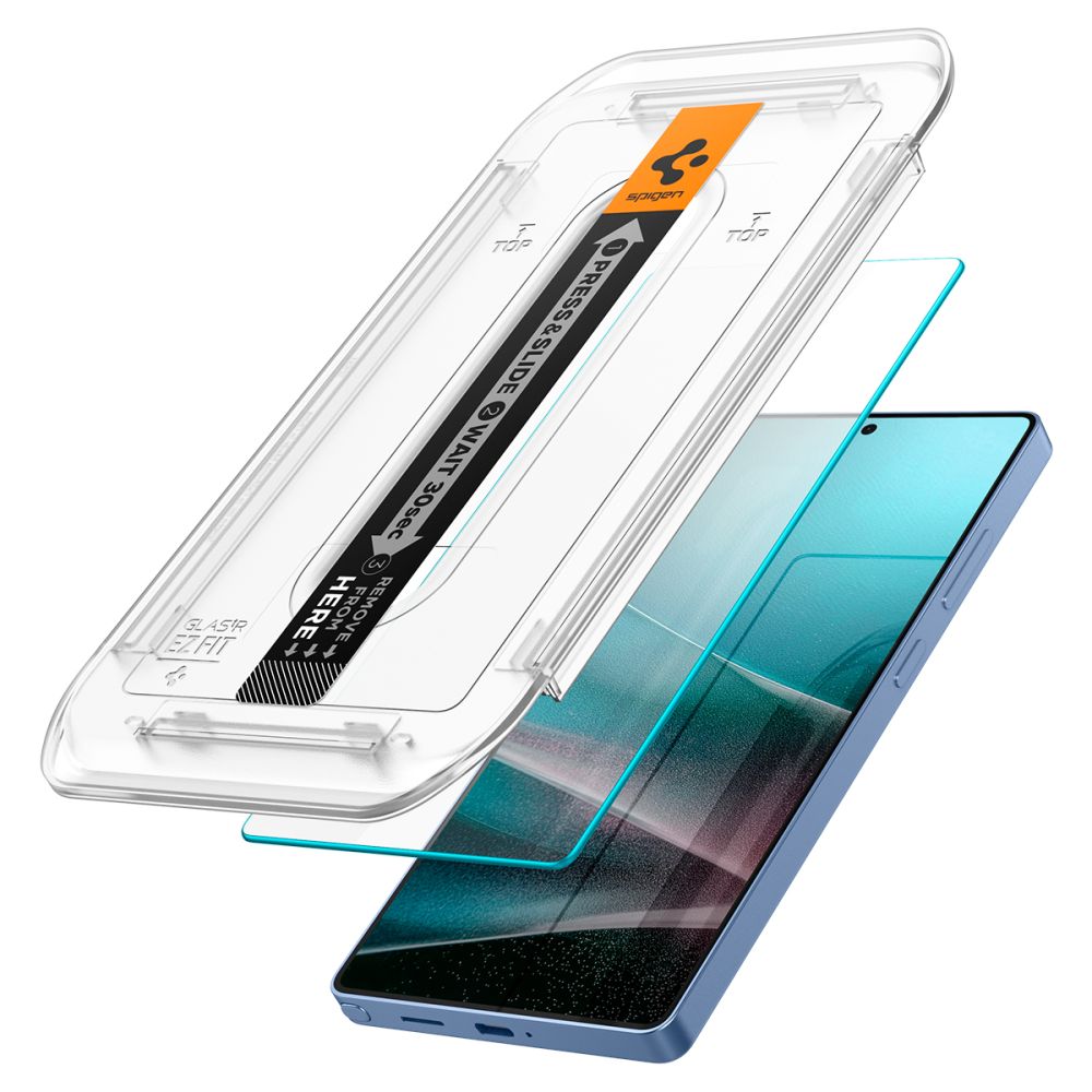 Spigen Glas TR EZ Fit grūdintas stiklas Galaxy S25 Ultra (2 vnt.)