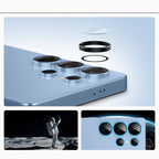 Spigen Optik Pro kameros stikliukai S25 Ultra – juodi, 2 vnt.