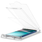 Spigen Elite Shield EZ Fit ekrano plėvelė Galaxy S25 Ultra – skaidri