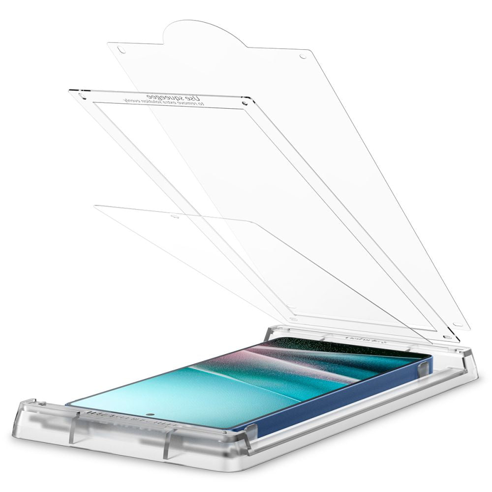 Spigen Elite Shield EZ Fit ekrano plėvelė Galaxy S25 Ultra – skaidri