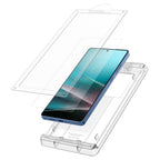Spigen Elite Shield EZ Fit ekrano plėvelė Galaxy S25 Ultra – skaidri
