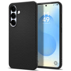 Spigen Liquid Air dėklas Samsung Galaxy S25 – juodas