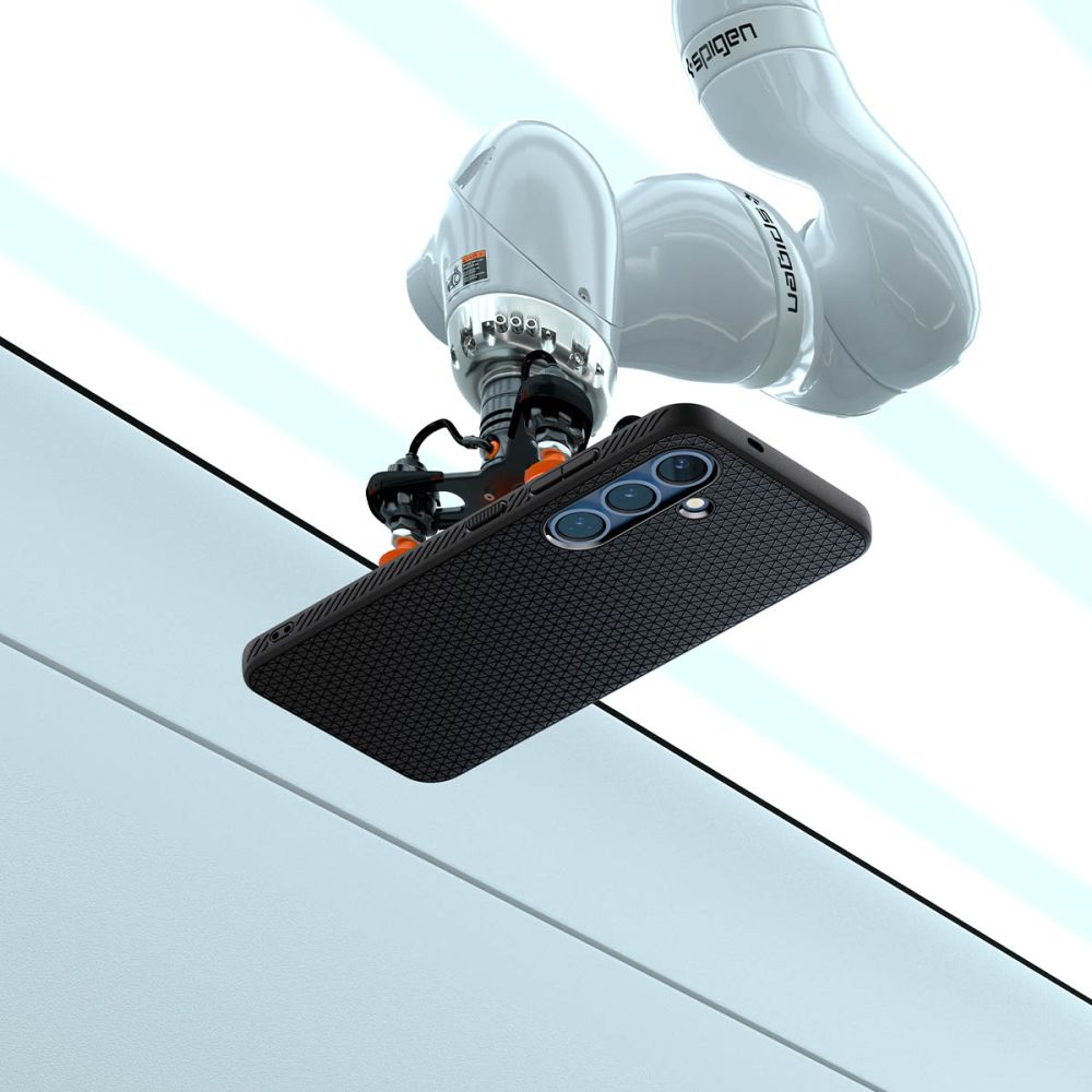 Spigen Liquid Air dėklas Samsung Galaxy S25 – juodas