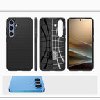 Spigen Liquid Air dėklas Samsung Galaxy S25 – juodas