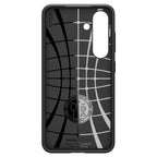 Spigen Liquid Air dėklas Samsung Galaxy S25 – juodas