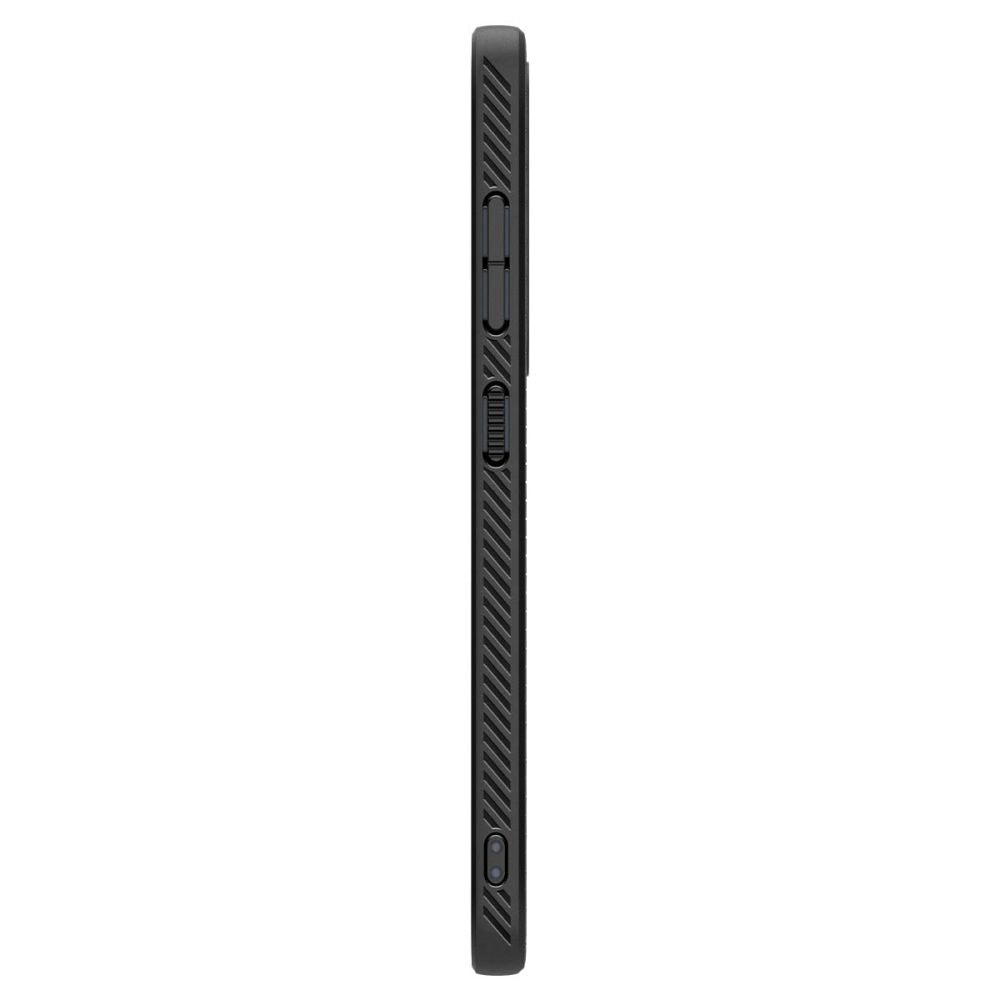 Spigen Liquid Air dėklas Samsung Galaxy S25 – juodas