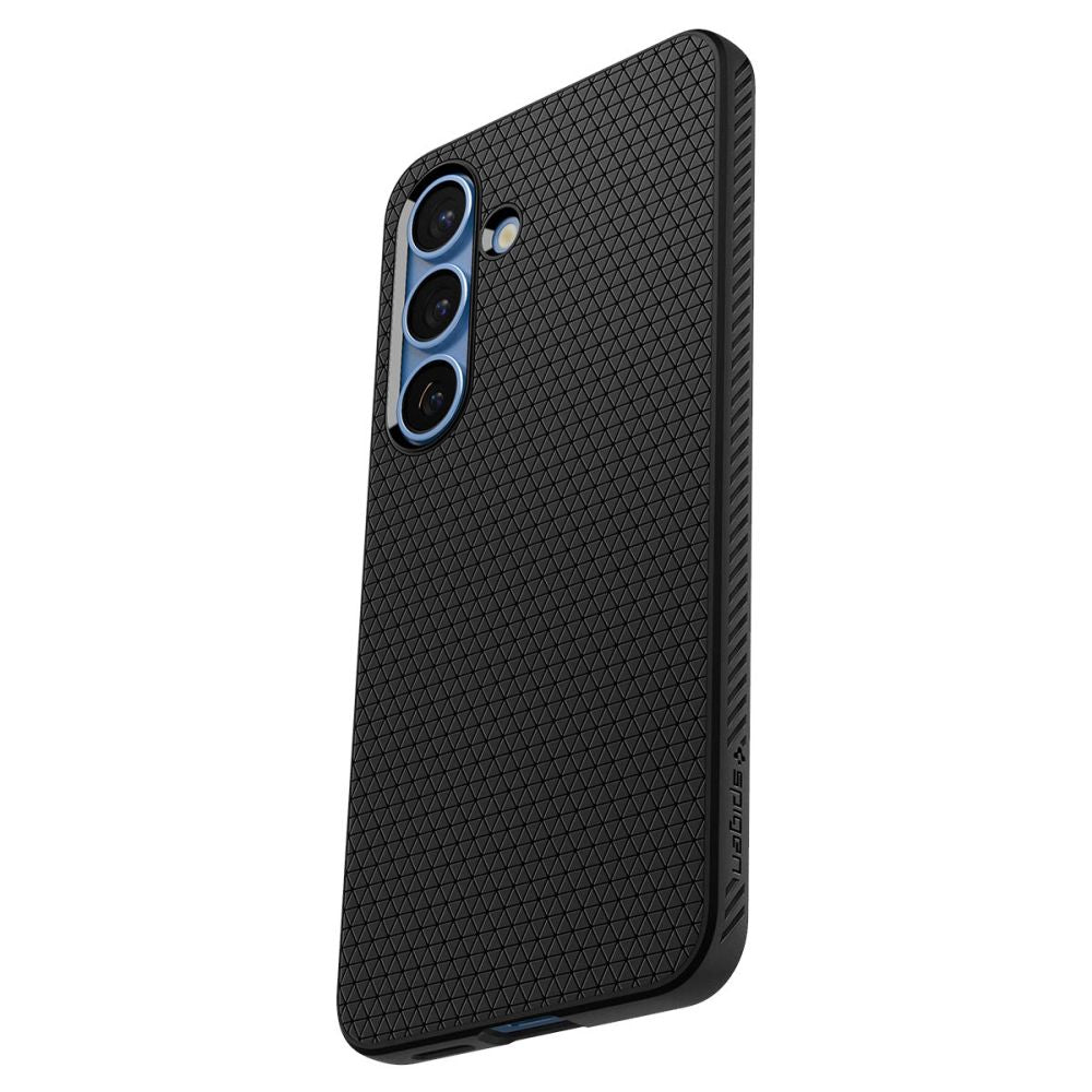 Spigen Liquid Air dėklas Samsung Galaxy S25 – juodas
