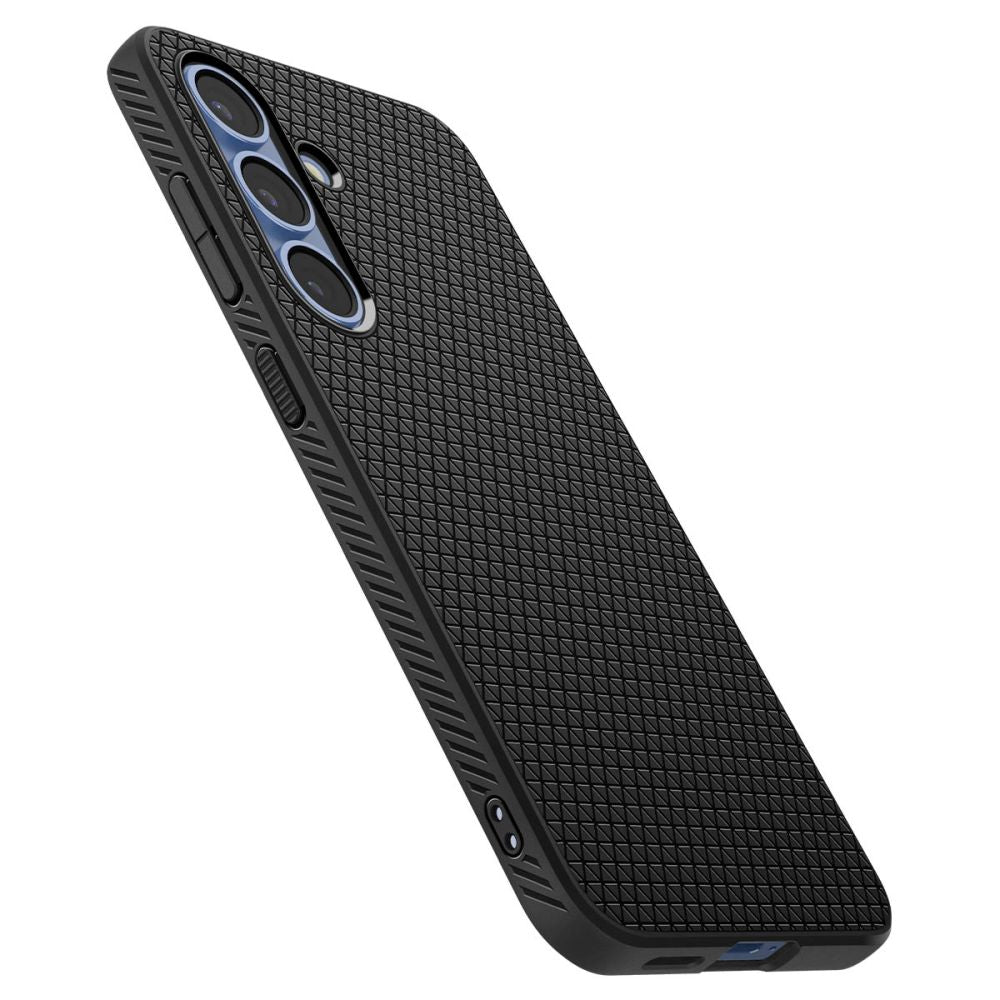 Spigen Liquid Air dėklas Samsung Galaxy S25 – juodas