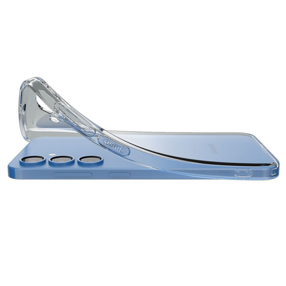 Skaidrus Spigen Liquid Crystal dėklas Galaxy S25