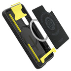 Spigen Rugged Armor MagSafe dėklas Galaxy S25 – juodas