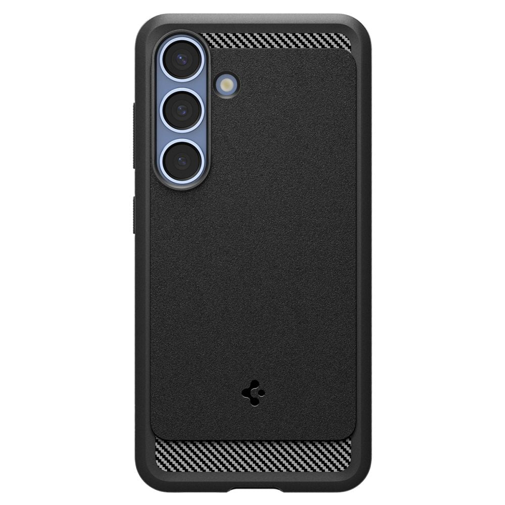 Spigen Rugged Armor MagSafe dėklas Galaxy S25 – juodas