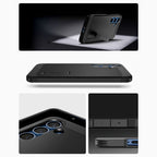 Spigen Tough Armor MagSafe dėklas Galaxy S25 – juodas