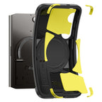 Spigen Tough Armor MagSafe dėklas Galaxy S25 – juodas