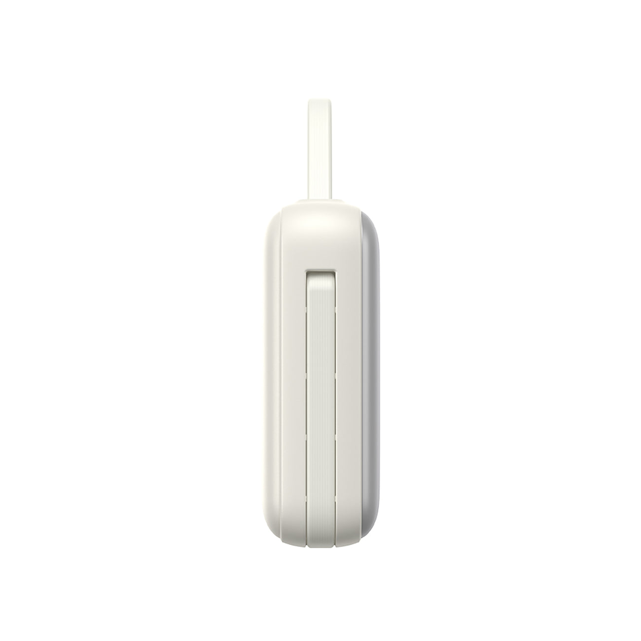Joyroom išorinė baterija JR-PBF27 10000mAh 22.5W su integruotais USB-C ir Lightning laidais - baltas