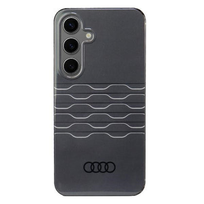 Audi IML geometrinis dėklas Galaxy S24 – juodas