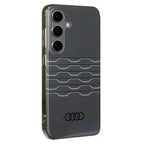 Audi IML geometrinis dėklas Galaxy S24 – juodas