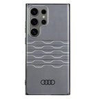 Audi geometrinio rašto dėklas Samsung Galaxy S24 Ultra – juodas