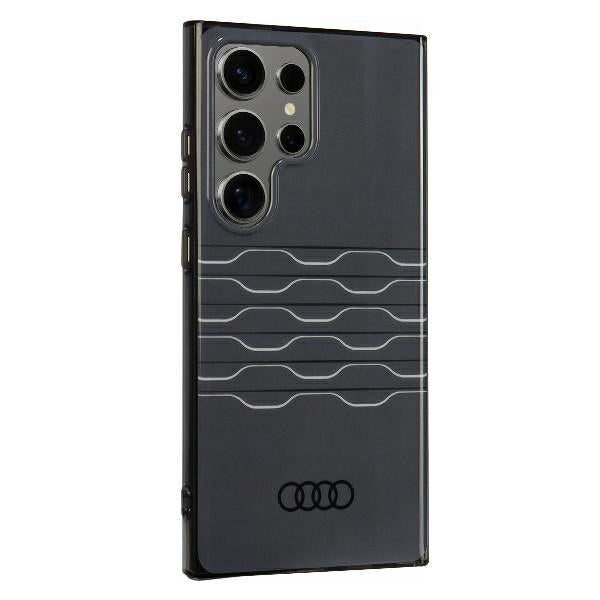 Audi geometrinio rašto dėklas Samsung Galaxy S24 Ultra – juodas