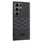 Audi geometrinio rašto dėklas Samsung Galaxy S24 Ultra – juodas