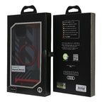 Audi IML Sport MagSafe dėklas iPhone 15/14 Plus – juodas