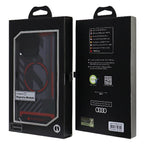 Audi MagSafe dėklas iPhone 15 Pro Max – juodas