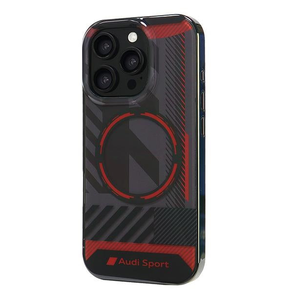 Audi MagSafe dėklas iPhone 16 Pro – juodas -- iPhone 16 Pro