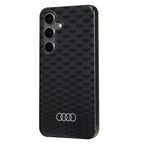Audi IML Pattern MagSafe dėklas Samsung Galaxy S24 – juodas -- Samsung Galaxy S24