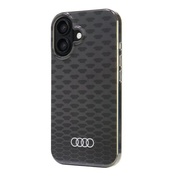 Audi MagSafe dėklas iPhone 16 6,1 – juodas
