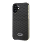 Audi MagSafe dėklas iPhone 16 Plus – juodas