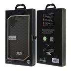 Audi MagSafe dėklas iPhone 16 Plus – juodas