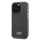 Audi MagSafe dėklas iPhone 16 Pro – juodas