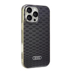 Audi MagSafe dėklas iPhone 16 Pro Max – juodas