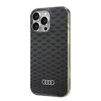 Audi MagSafe dėklas iPhone 16 Pro Max – juodas