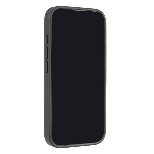 Audi Synthetic Leather dėklas iPhone 16 – juodas