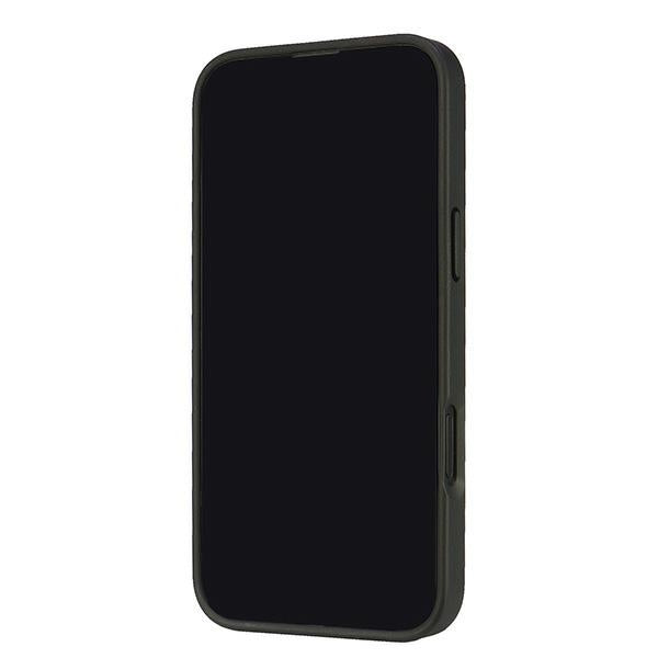 Audi Synthetic Leather dėklas iPhone 16 Plus – juodas