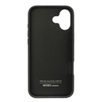 Audi Synthetic Leather dėklas iPhone 16 Plus – juodas