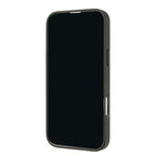 Audi Synthetic Leather dėklas iPhone 16 Pro Max – juodas