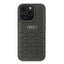 Audi Synthetic Leather dėklas iPhone 16 Pro – juodas