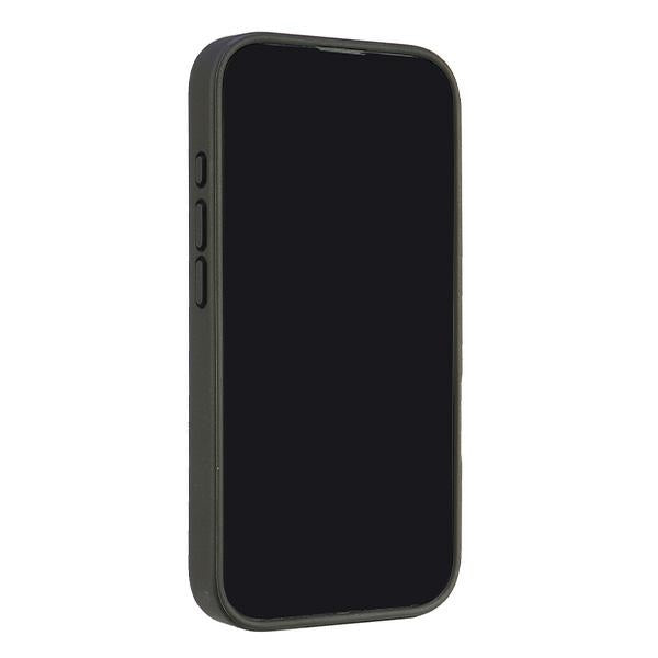 Audi Synthetic Leather dėklas iPhone 16 Pro – juodas