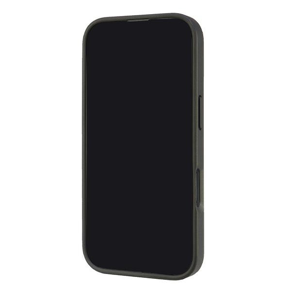Audi Synthetic Leather dėklas iPhone 16 Pro – juodas