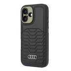 Audi MagSafe dėklas iPhone 16 Plus 6,7" – juodas