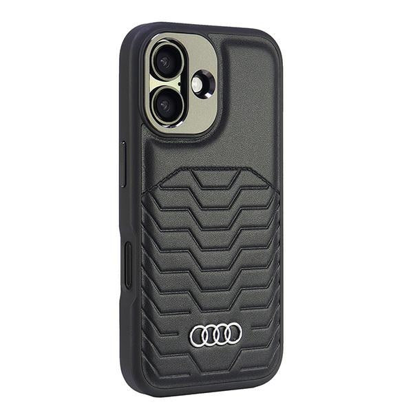 Audi MagSafe dėklas iPhone 16 Plus 6,7" – juodas
