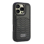 Audi MagSafe dėklas iPhone 16 Pro 6.3" – juodas