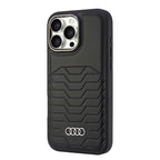 Audi MagSafe dėklas iPhone 16 Pro Max – juodas